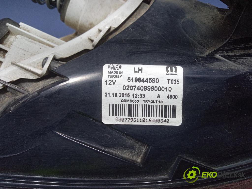 Fiat Tipo 2016 svetlo / reflektor zad ľavá Vonkajsia: 519844590