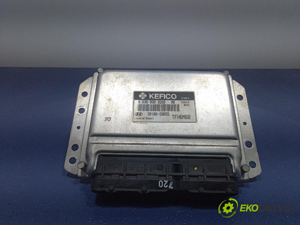 Hyundai Getz 2006 riadiaca jednotka Motor: 39106-26655