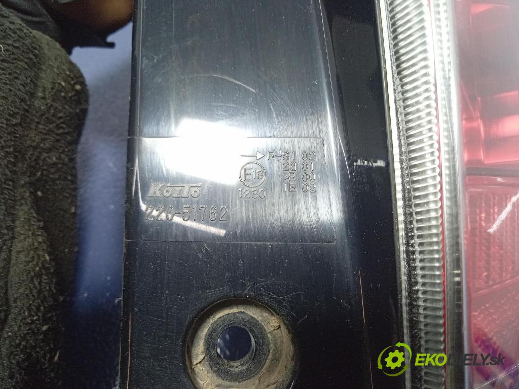 Daihatsu Sirion 2008 svetlo / reflektor zad Prava: Vonkajsia: 220-51762