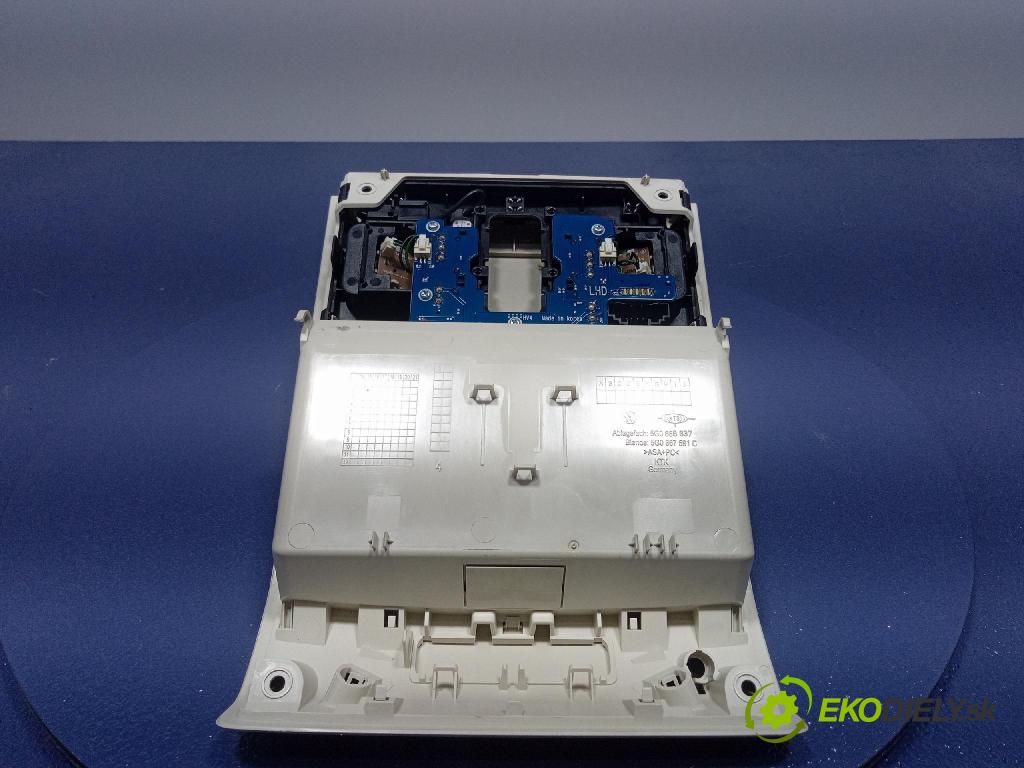 Vw Passat 2015 Svietidlá: Vnútri: 5G0868837