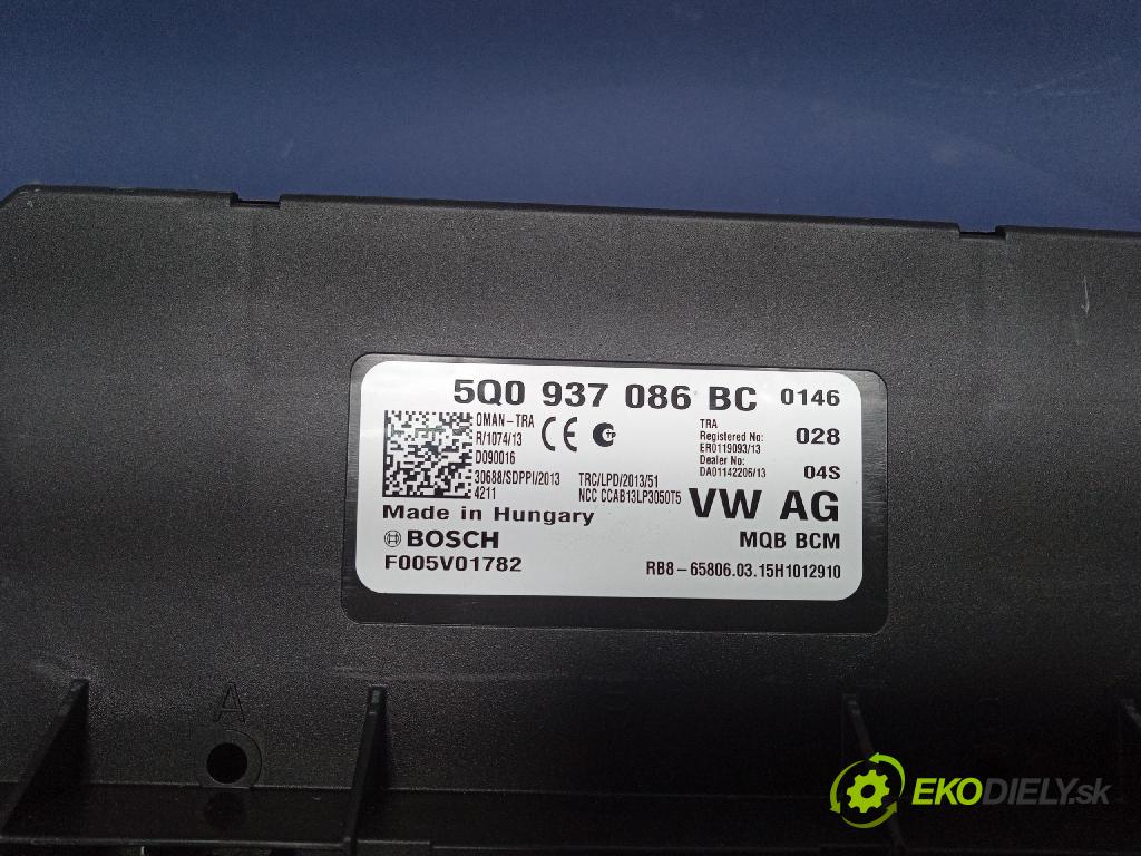 Vw Passat 2015 riadiaca jednotka Komfortu 5Q0937086BC