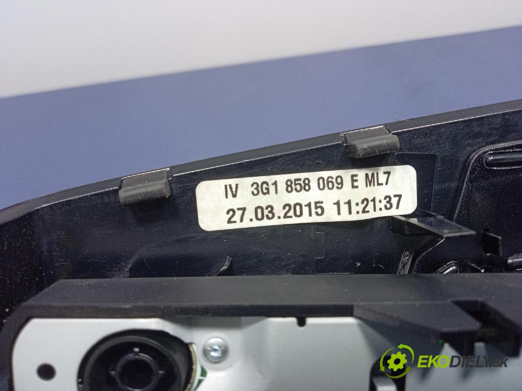 Vw Passat 2015 Zobrazit: Rádio: / GPS 3G0919605D