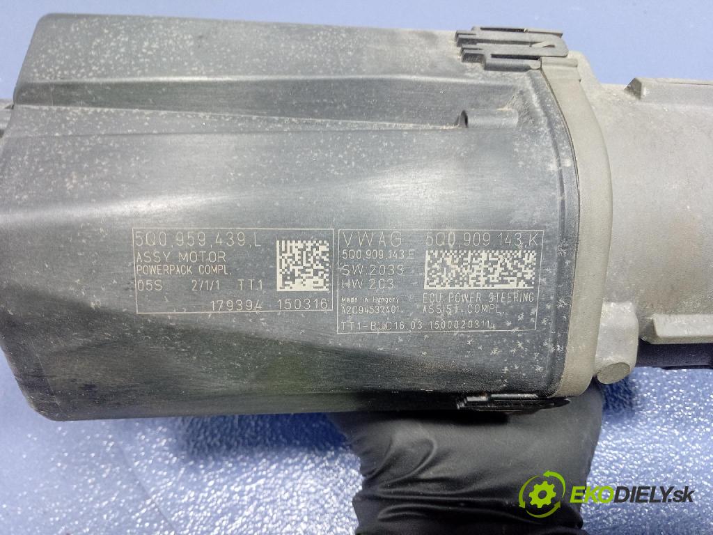 Vw Passat 2015 Ozubené kolo: volant 5Q0909143K