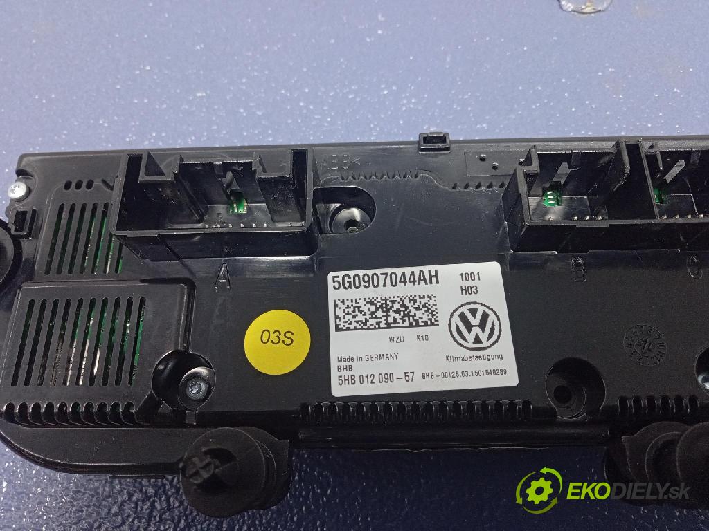 Vw Passat 2015 prepínač Klimatizácia: Prúd vzduchu: 5G0907044AH