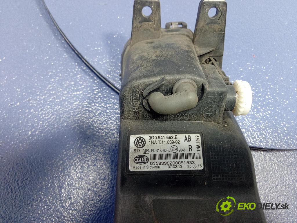 Vw Passat 2015 Halogen v pravo: 3G0941662E
