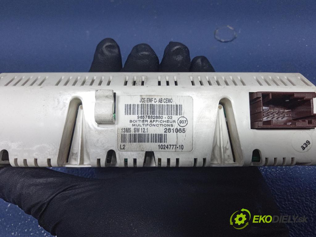 Citroen C4 2006 Zobrazit: Rádio: / GPS 9657882880