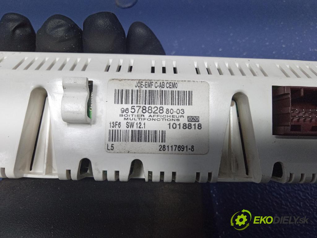 Citroen C4 2006 Zobrazit: Rádio: / GPS 9657882880