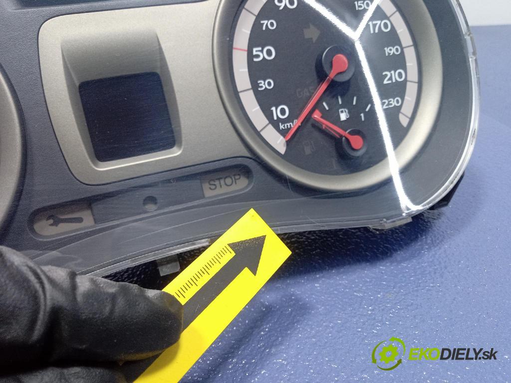 Renault Clio 2005 prístrojovka/ budíky 8200343565