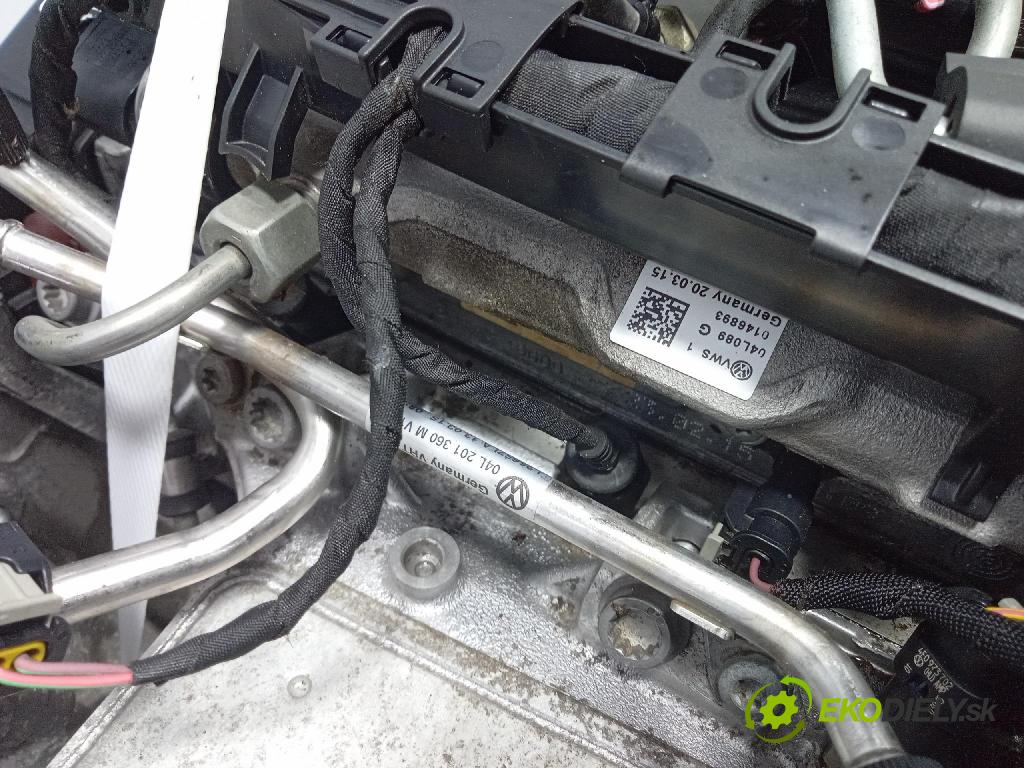 Vw Passat B8 2015 motor Diesel CRL CRLB 2.0 TDI BLUEMOTION  150 HP DSG