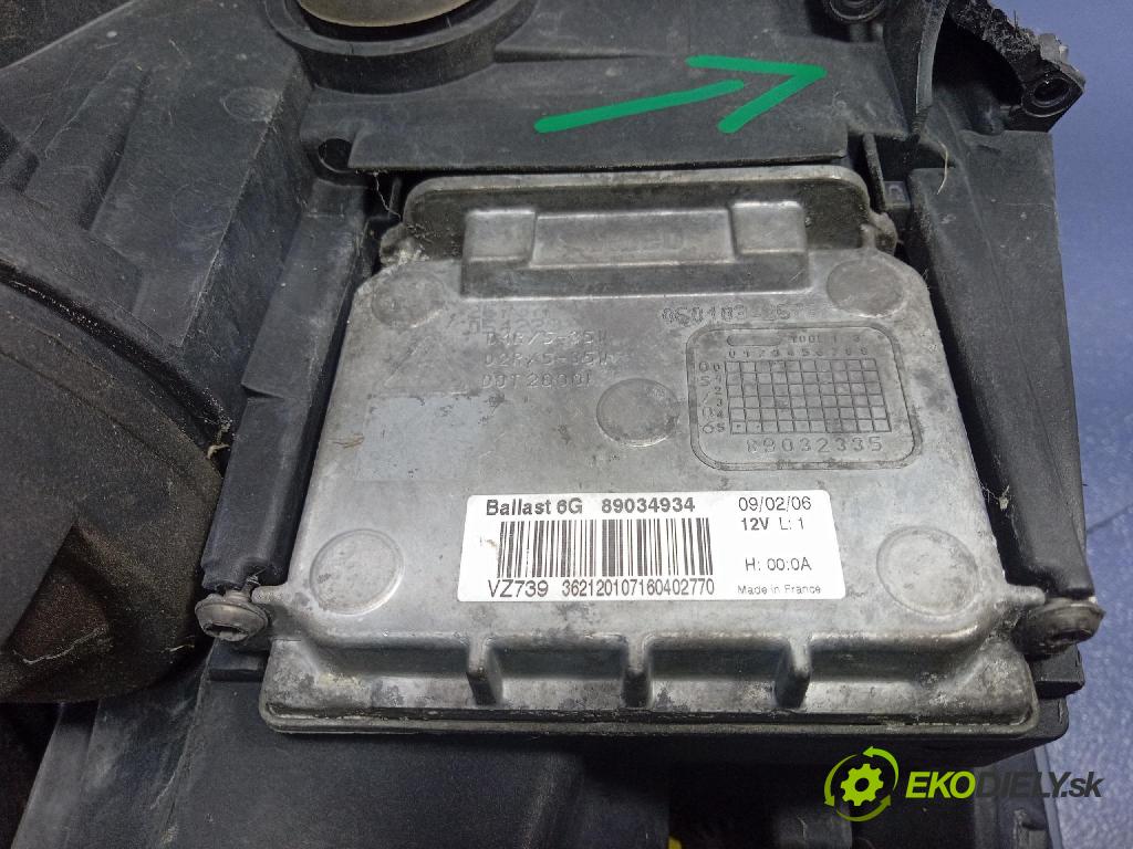 Opel Vectra 2006 světlo Levý: 13170924