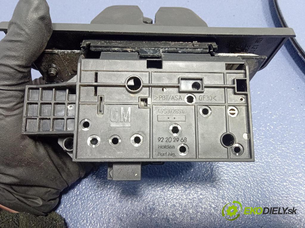 Opel Vectra 2006 zámek Klapky: kufr 92202968
