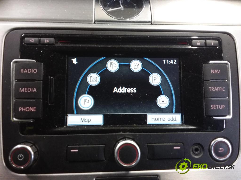 Vw Passat 2011 Radio I Navigace: 3C0035279