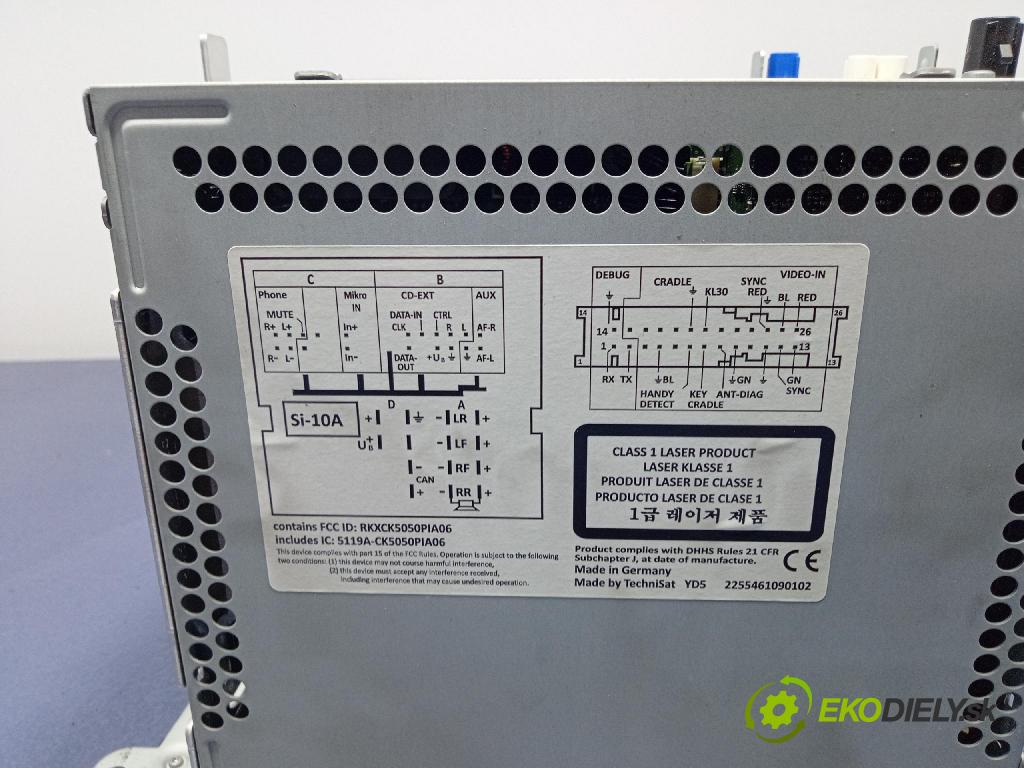 Vw Passat 2011 Radio I Navigace: 3C0035279