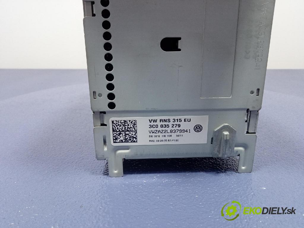 Vw Passat 2011 Radio I Navigace: 3C0035279