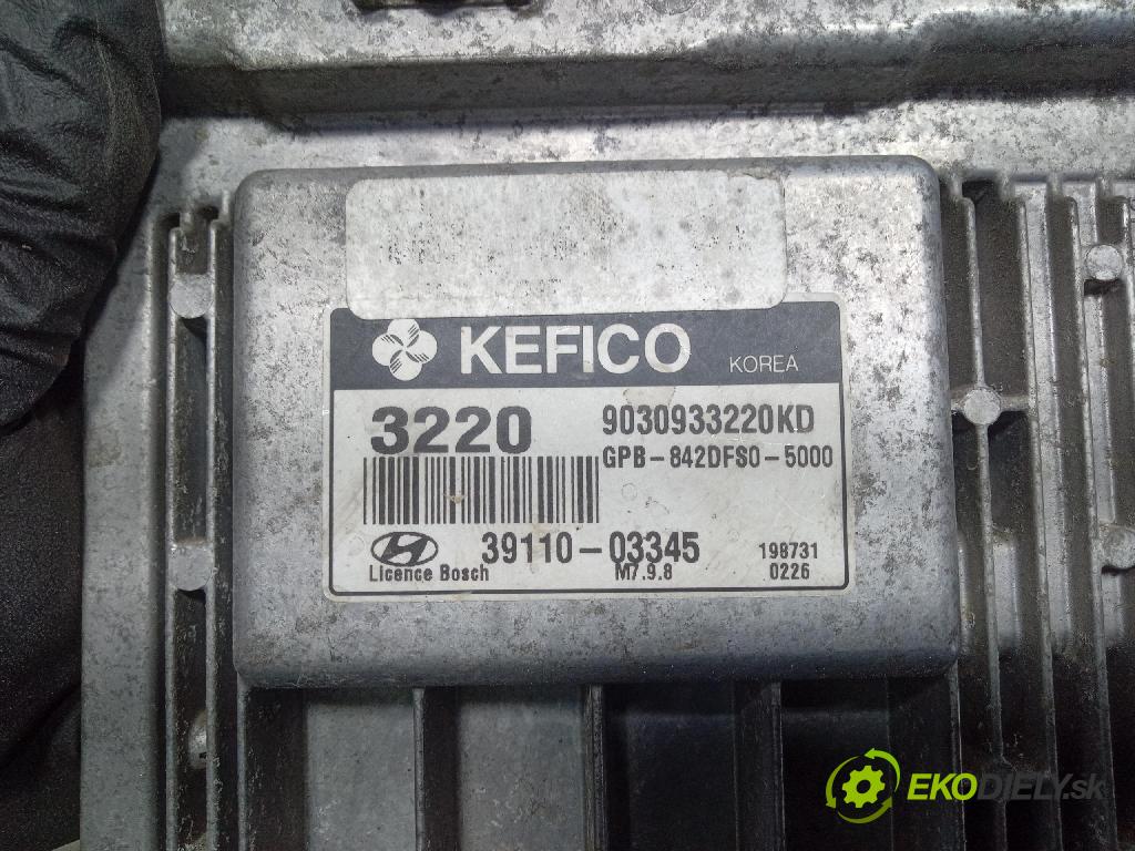 Hyundai I20 2009 řídící jednotka Motor: 39110-03345