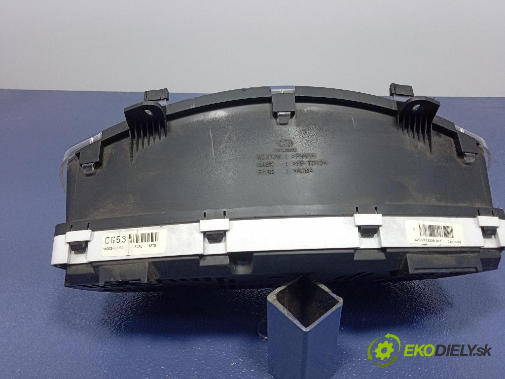 Hyundai I20 2009 Přístrojová deska 940031J280