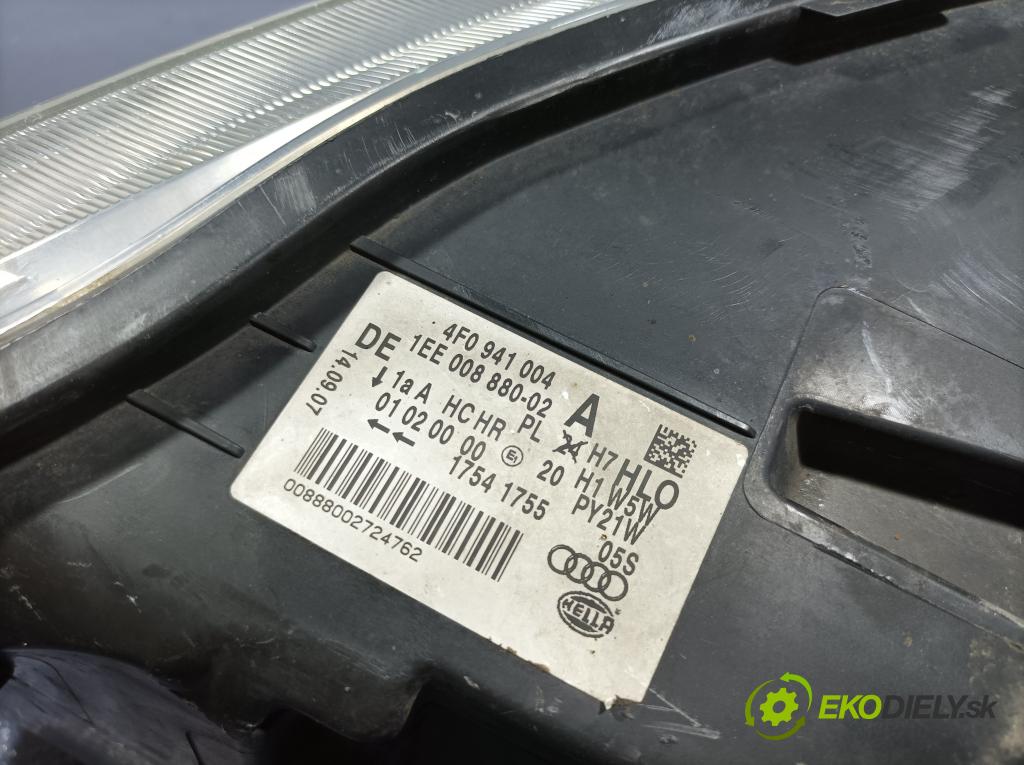 Audi A6 2007 Reflektor: v pravo: 4F0941004A