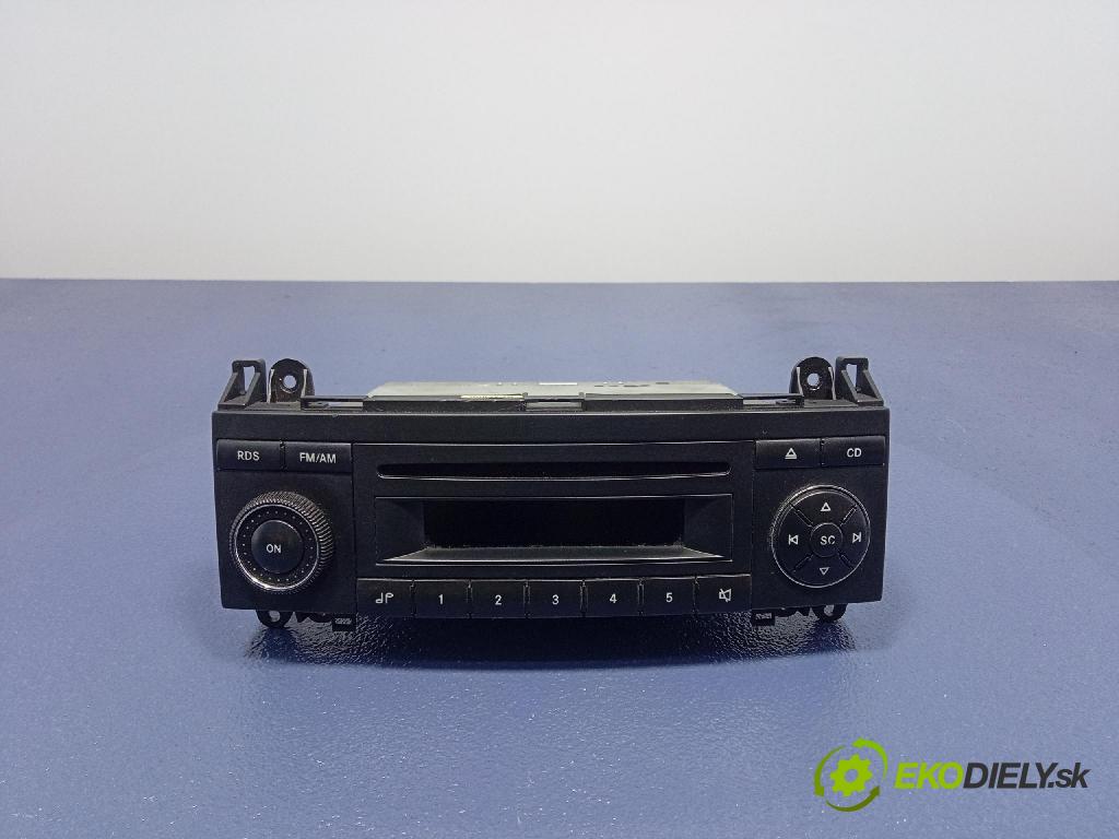 Mercedes B-Klasa 2008 Radio I Navigace: A1698200886