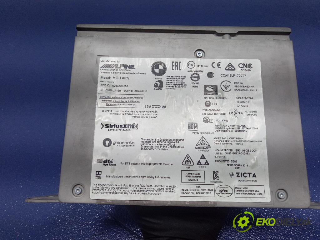 Bmw Seria 3 2019 Radio I Navigace: 5A071E6