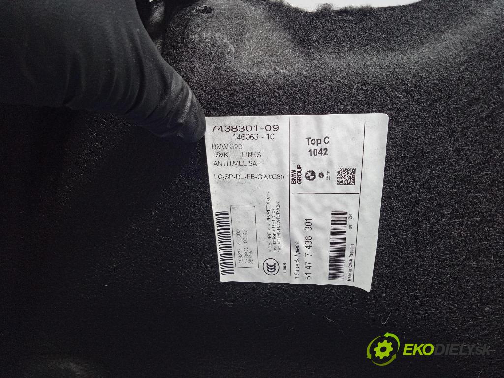 Bmw Seria 3 2019 Tapacír: kufr 7438301