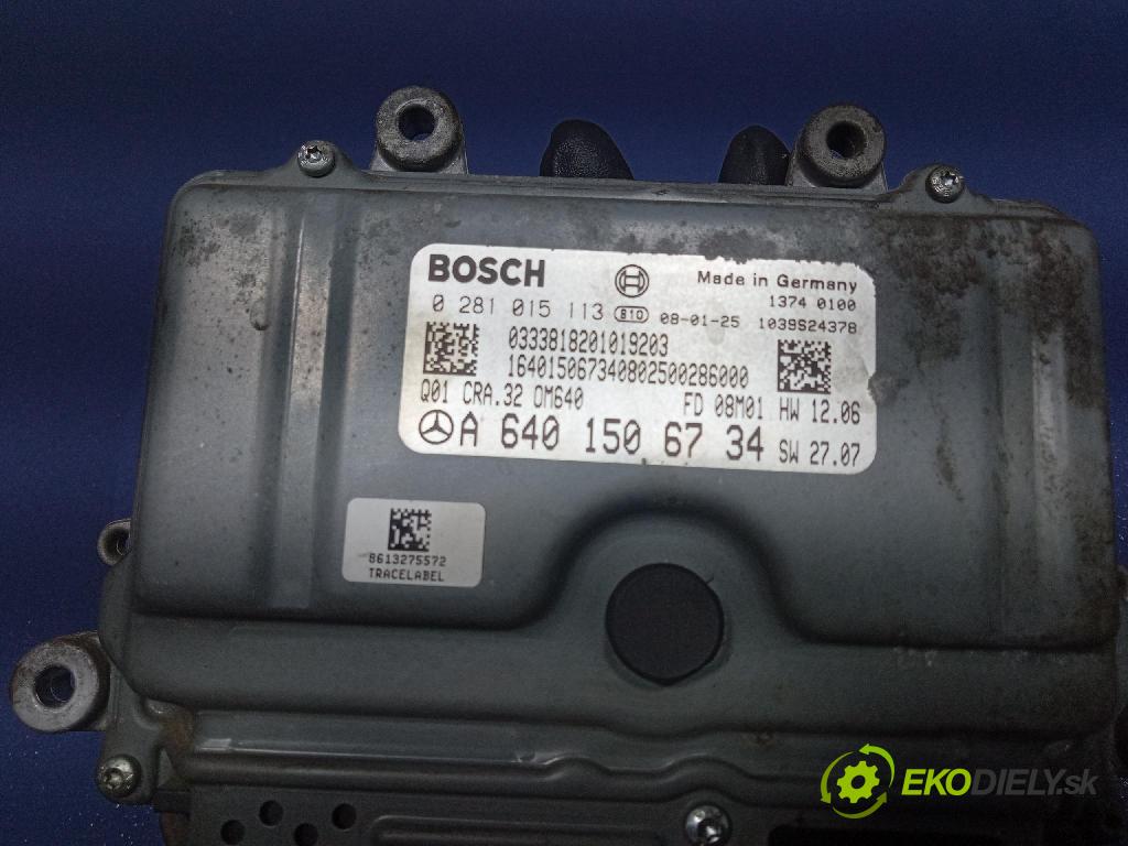 Mercedes B-Klasa 2008 riadiaca jednotka Motor: A6401506734