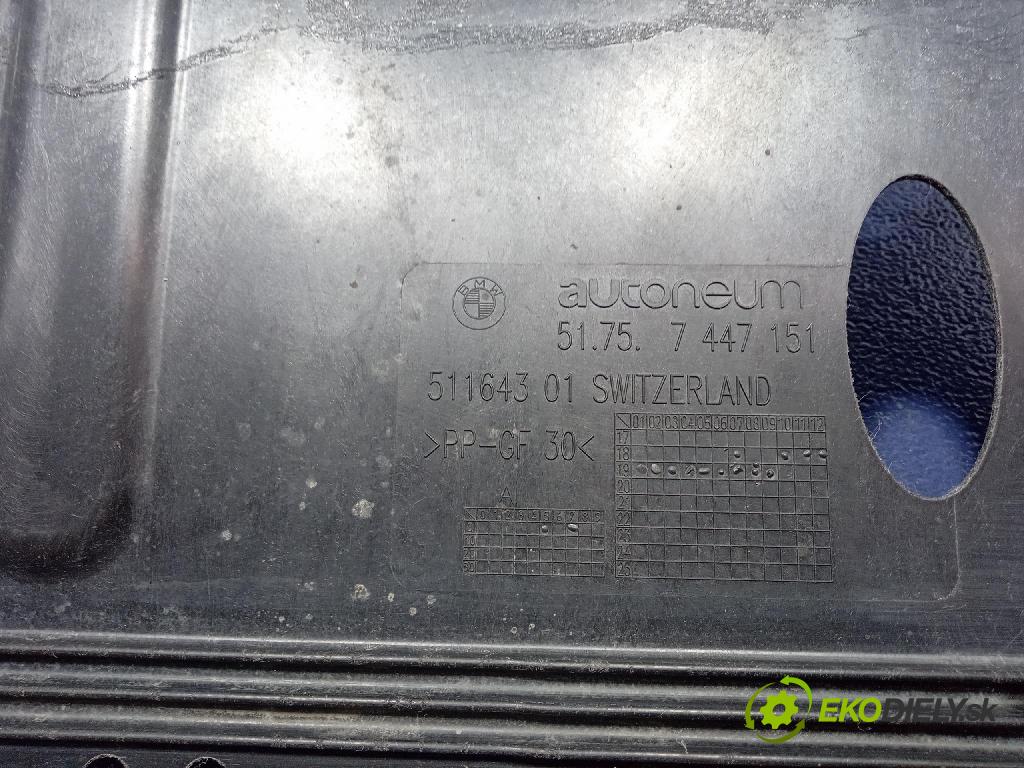 Bmw Seria 3 2019 kryt Plast: podvozek: 7447151