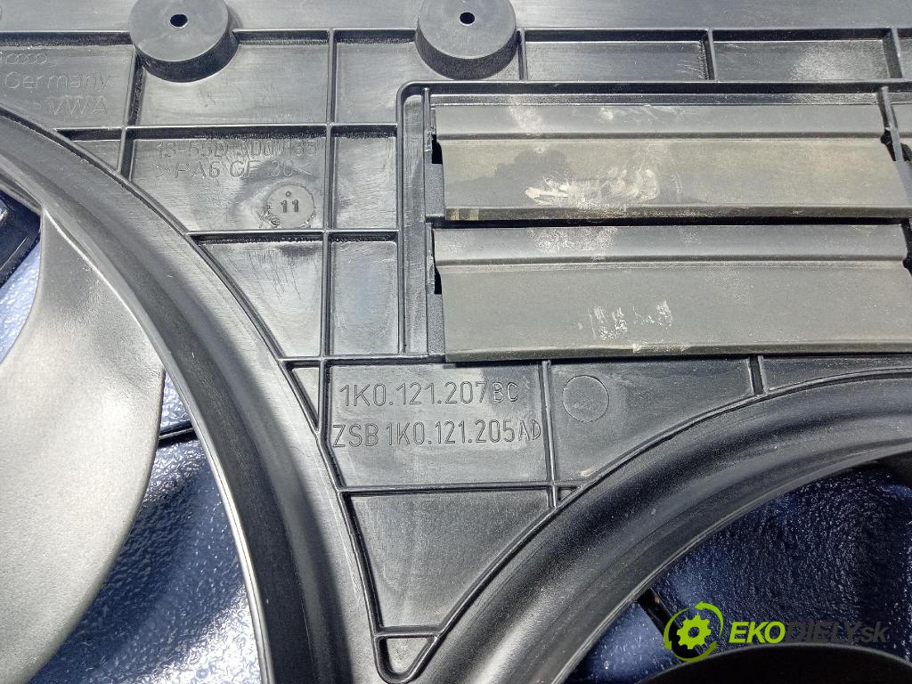 Vw Passat 2011 ventilátor Chladič: 1K0121207BC