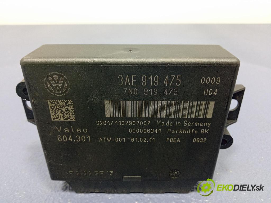 Vw Passat 2011 snímač / riadiaca jednotka PDC 3AE919475