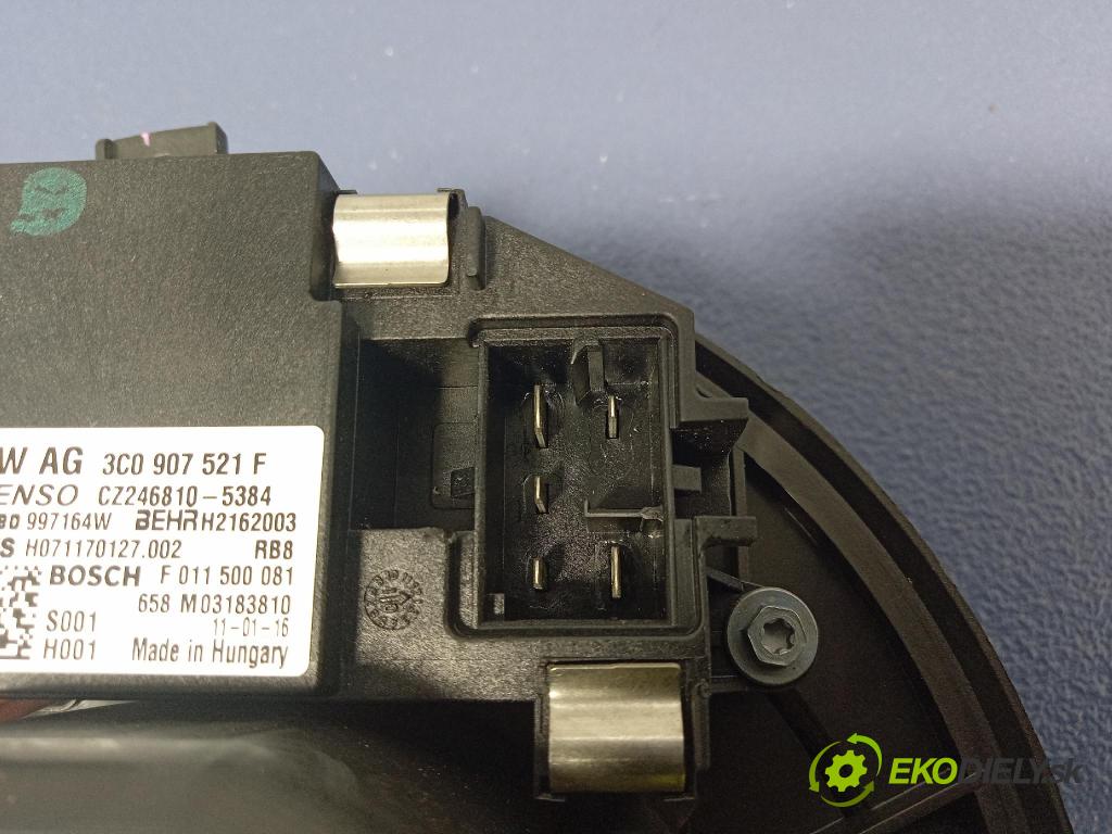 Vw Passat 2011 ventilátor Vzduch: 3C1820015Q