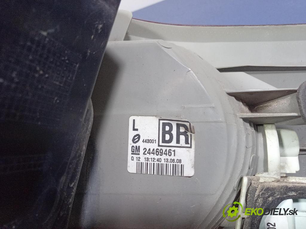 Opel Vectra 2008 světlo Zad: levá Mimo: 24469461
