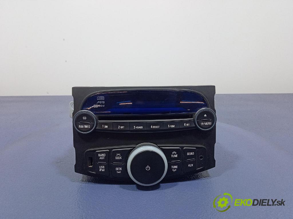 Chevrolet Spark 2011 Radio I Navigace: 95909153