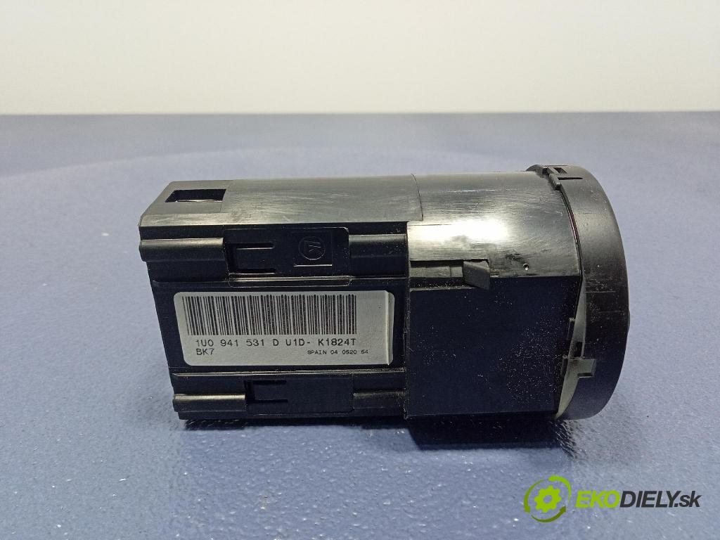 Skoda Octavia 2004 Přepínač Světel: 1U0941531D