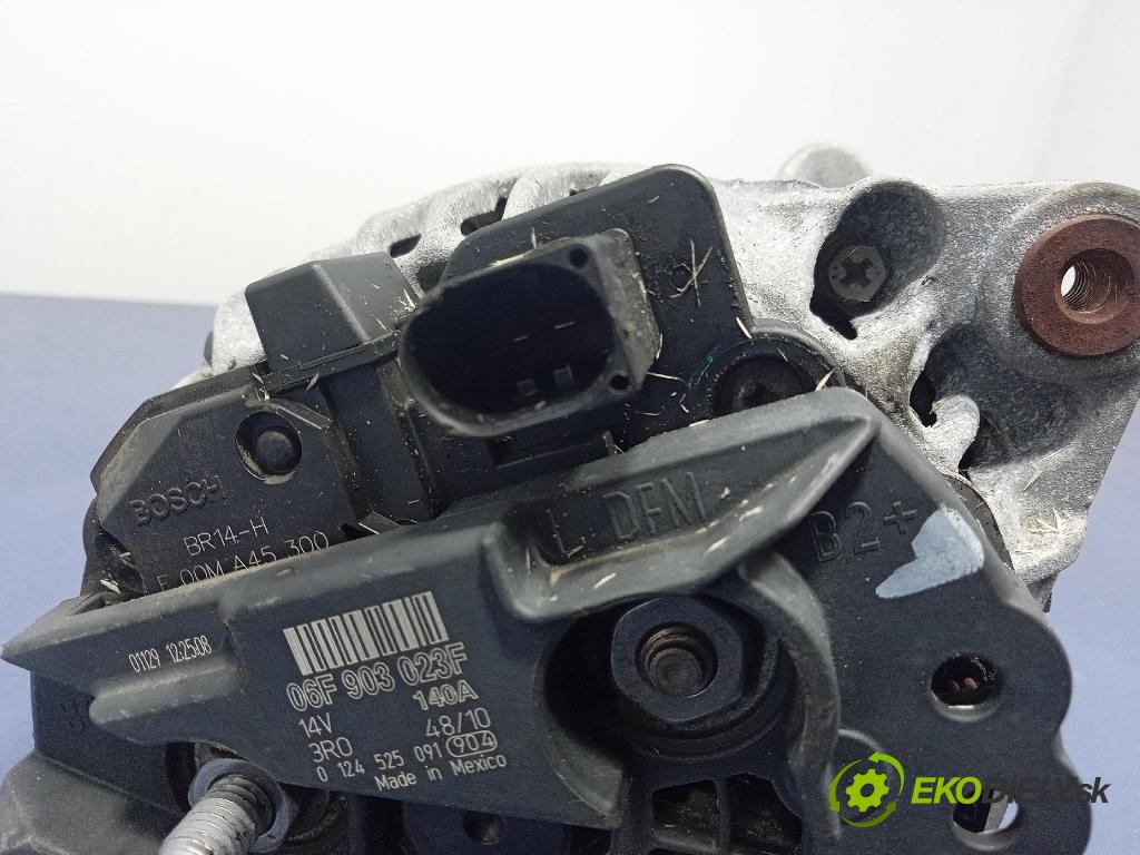 Vw Golf 2011 Alternator 06F903023F