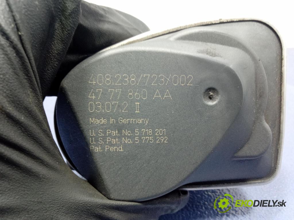 Chrysler Pt cruiser 2003 škrticí klapka 4777860AA