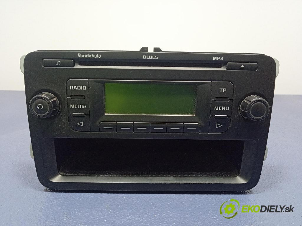 Skoda Fabia 2012 Radio I Navigace: 5J0035152A