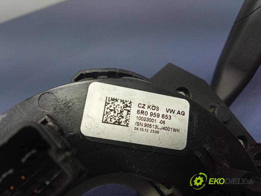 Skoda Fabia 2012 Přepínač Komplex: 6R0953501