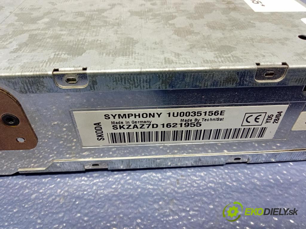 Skoda Octavia 2004 Radio I Navigace: 1U0035156E