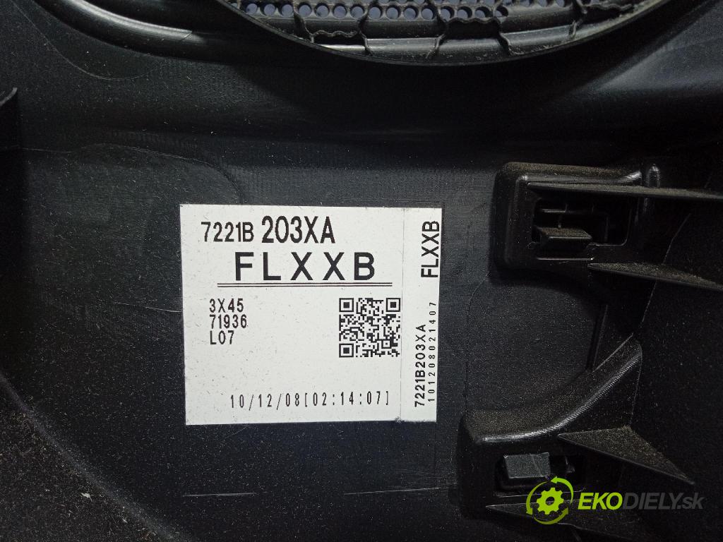 Mitsubishi Asx 2011 Tapacír: dveře před levá 7221B203XA