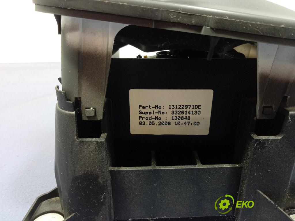 Opel Meriva 2006 kulisa Změny Ozubené kola: 13122971