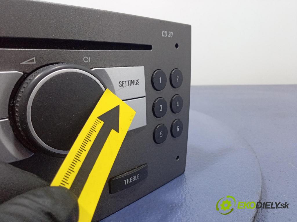 Opel Meriva 2006 Radio I Navigace: 13190853