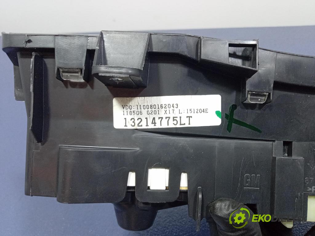 Opel Meriva 2006 řídící jednotka Motor: 12249823