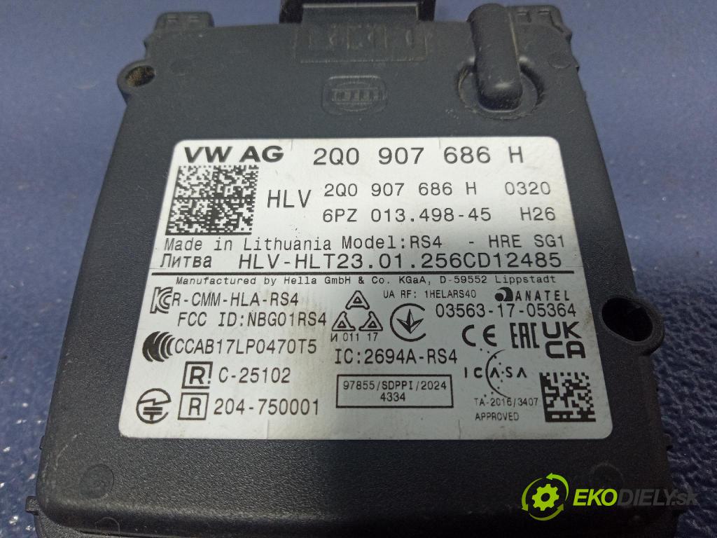 Skoda Elroq 50 2025 Radar: 2Q0907686H