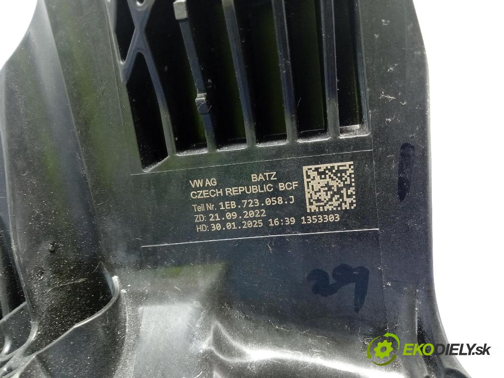 Skoda Elroq 50 2025 pedály 1EB723058J