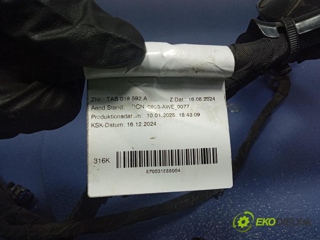 Skoda Elroq 50 2025 instalace Elektrický: 1EA971230G