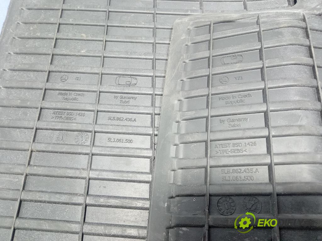 Skoda Elroq 50 2025 koberec do auta 5LJ061500A