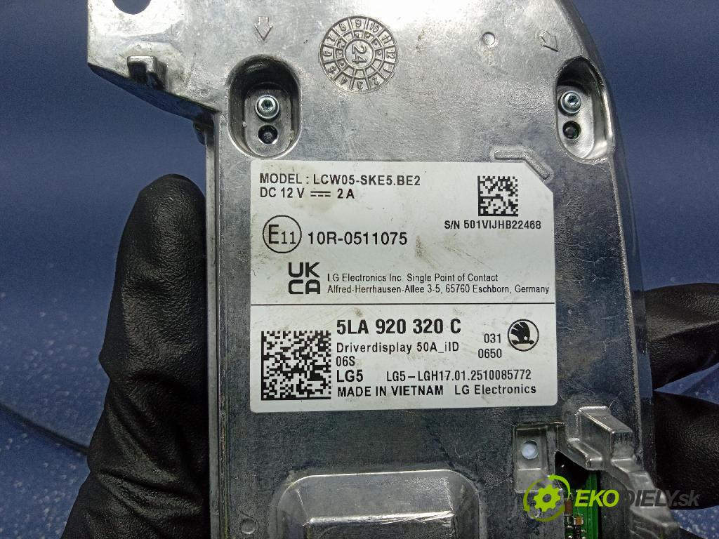 Skoda Elroq 50 2025 prístrojovka/ budíky 5LA920320C