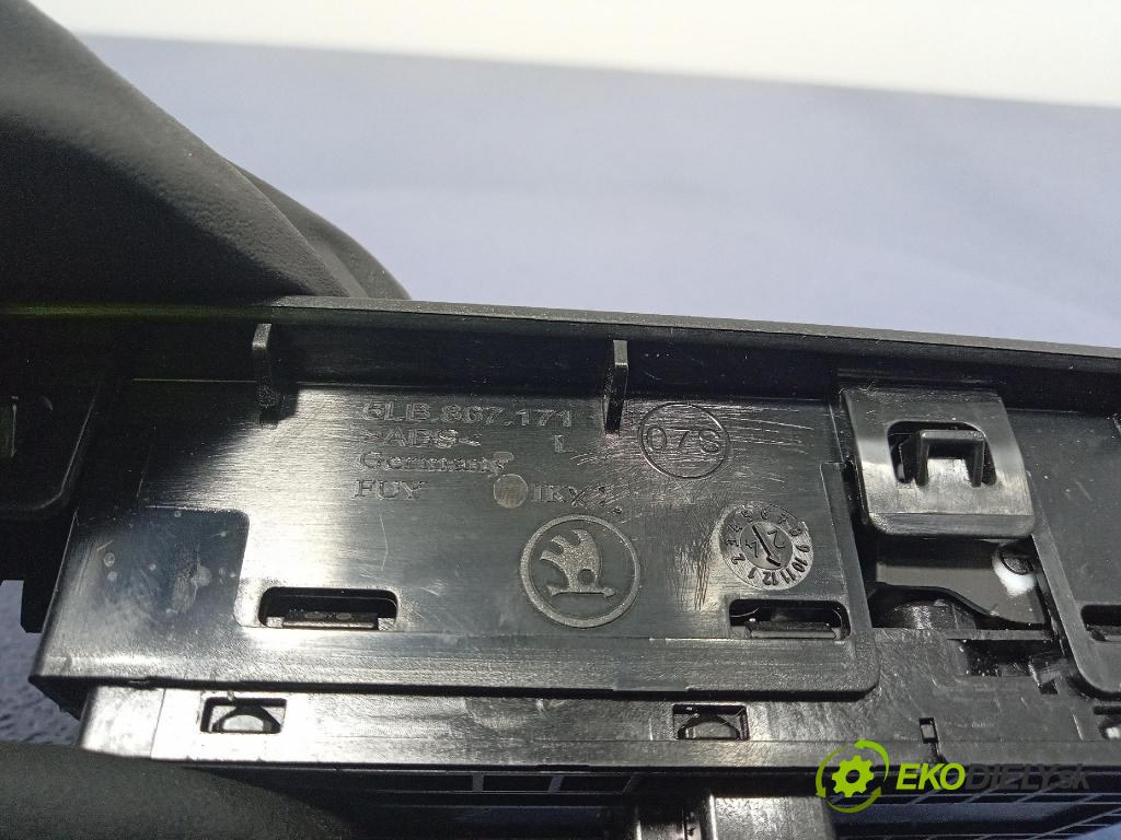 Skoda Elroq 50 2025 prepínač Okná: 3G0959857B