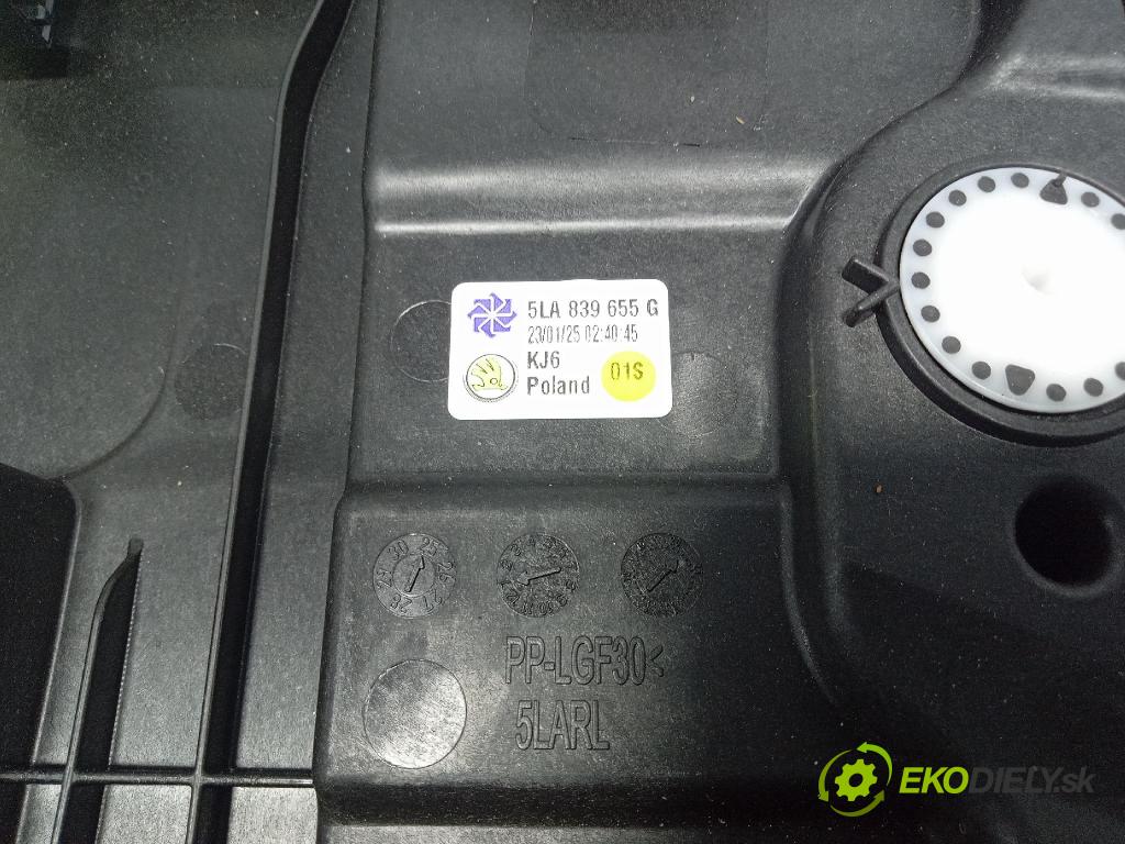 Skoda Elroq 50 2025 mechanizmus okna Okná: zad Vľavo: 5LA839655G