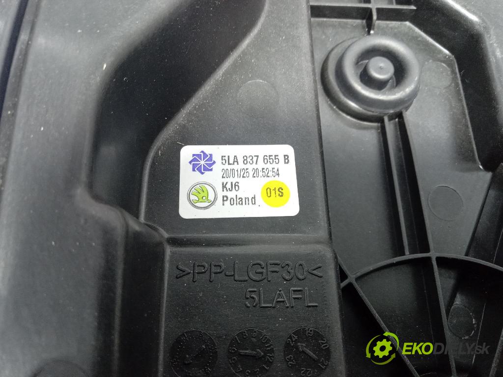 Skoda Elroq 50 2025 mechanizmus okna Okná: Predné Vľavo: 5LA837655B