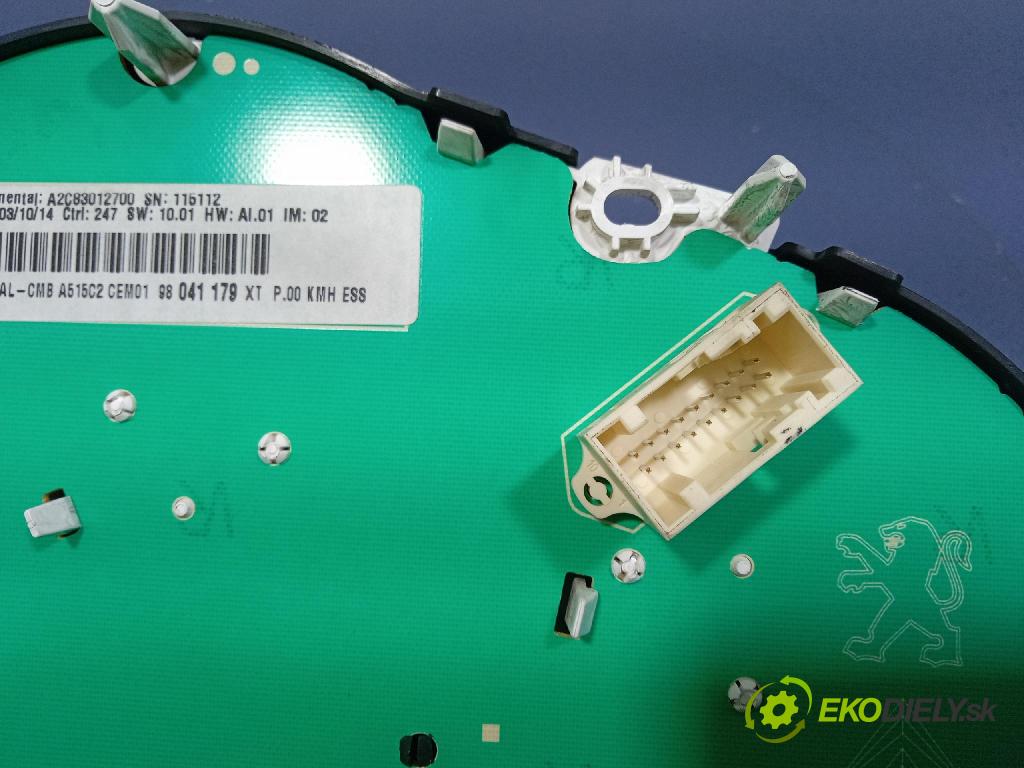 Citroen C3 2014 Přístrojová deska 98041179XT